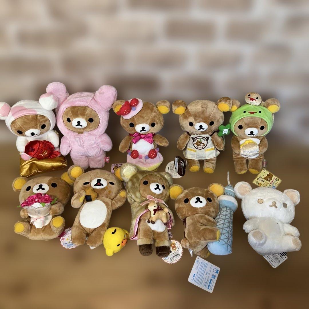 【希少】リラックマぬいぐるみ・グッズ　大量まとめ売り　限定品・未使用多数！②