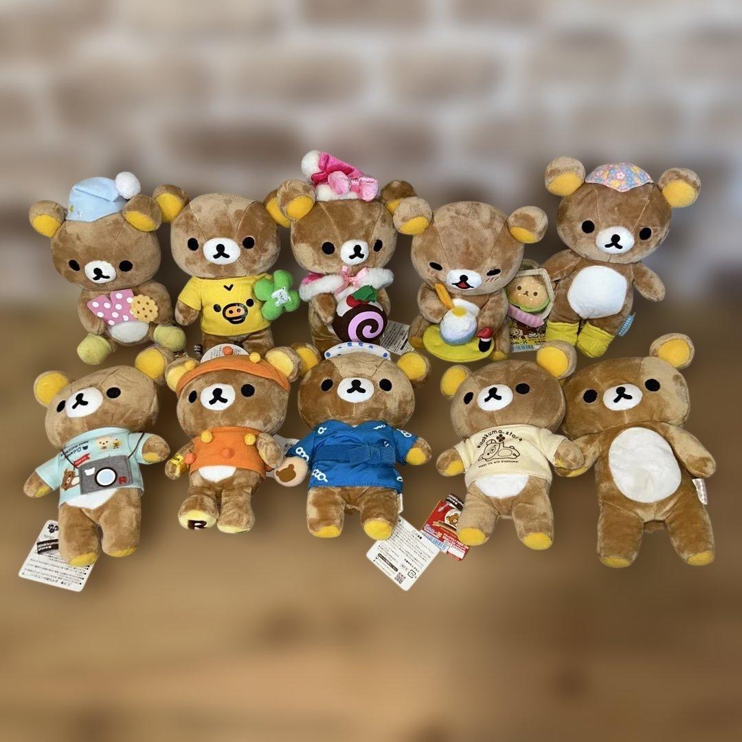 【希少】リラックマぬいぐるみ・グッズ　大量まとめ売り　限定品・未使用多数！②