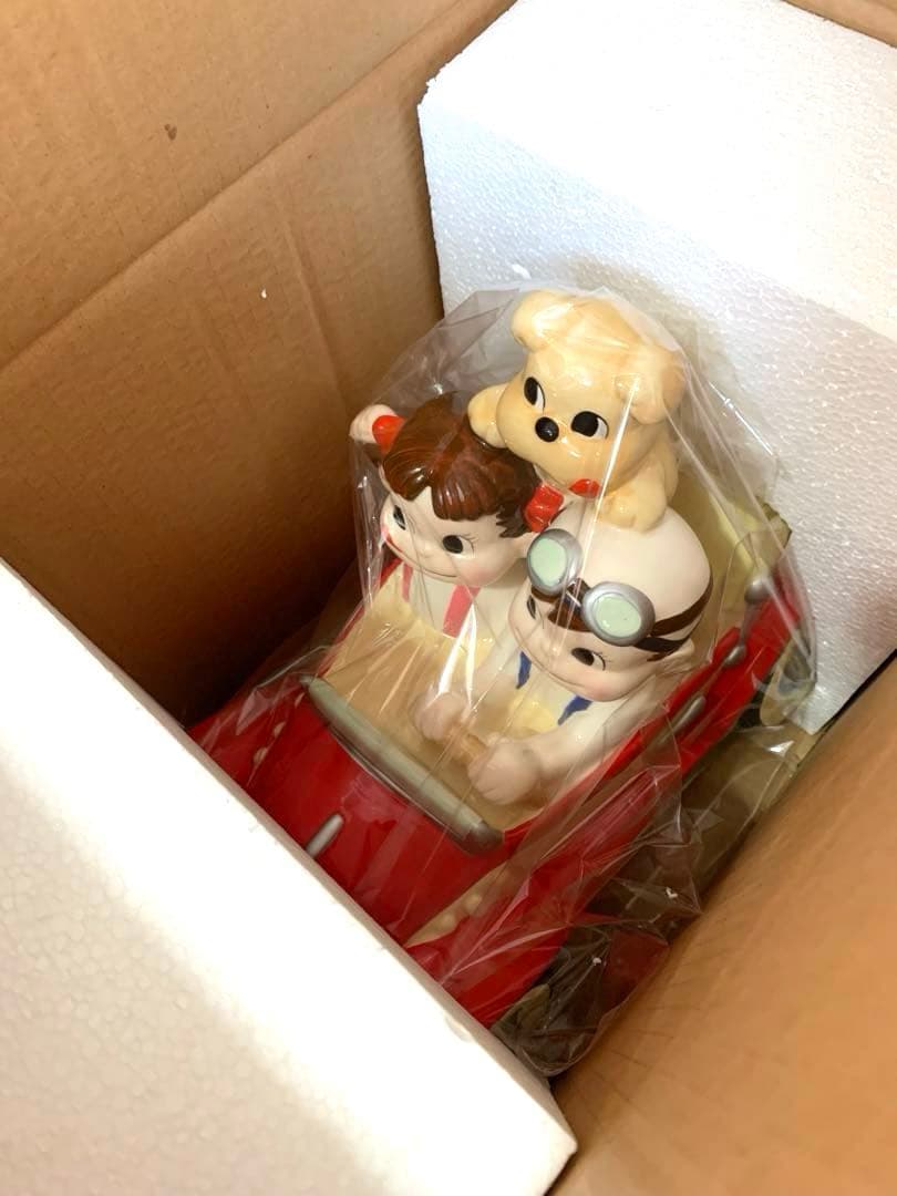 【ペコポコハッピードライブ】ファミリークラブ オリジナル品〈陶器製〉箱付き未使用