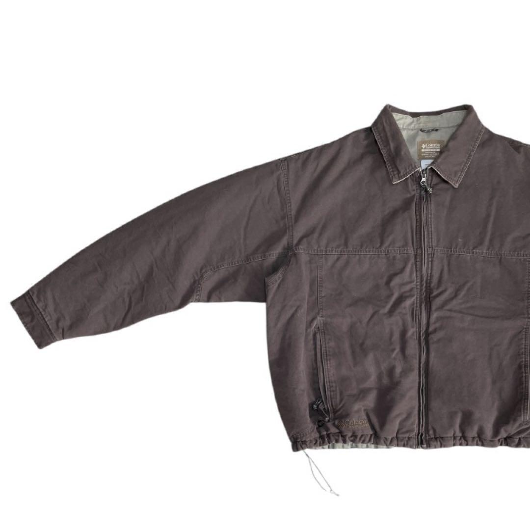 Columbia00sコットンワークジャケット中綿入り フェードブラウン雰囲気系