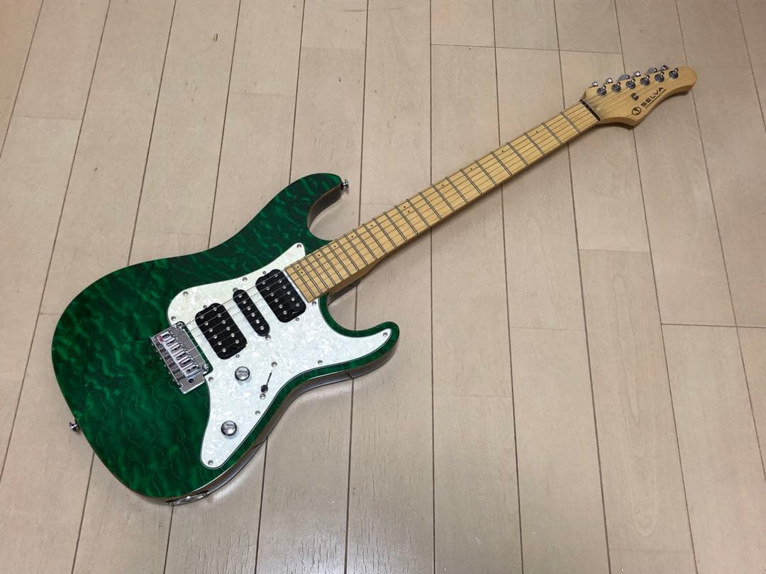 セルバ　SELVA エレキギター　軽量　超低弦高