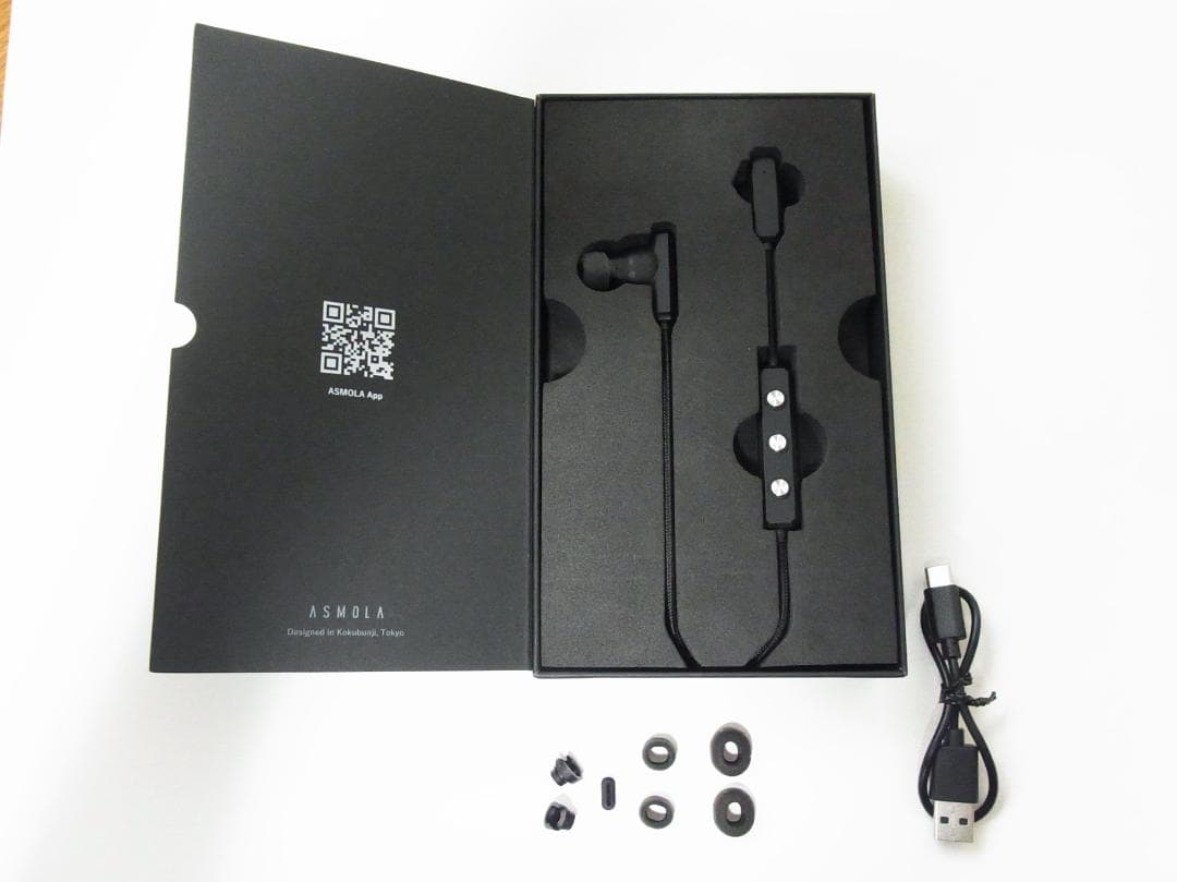 リオン　集音機能付き ワイヤレスイヤホン ASMOLA（アスモラ）充電式