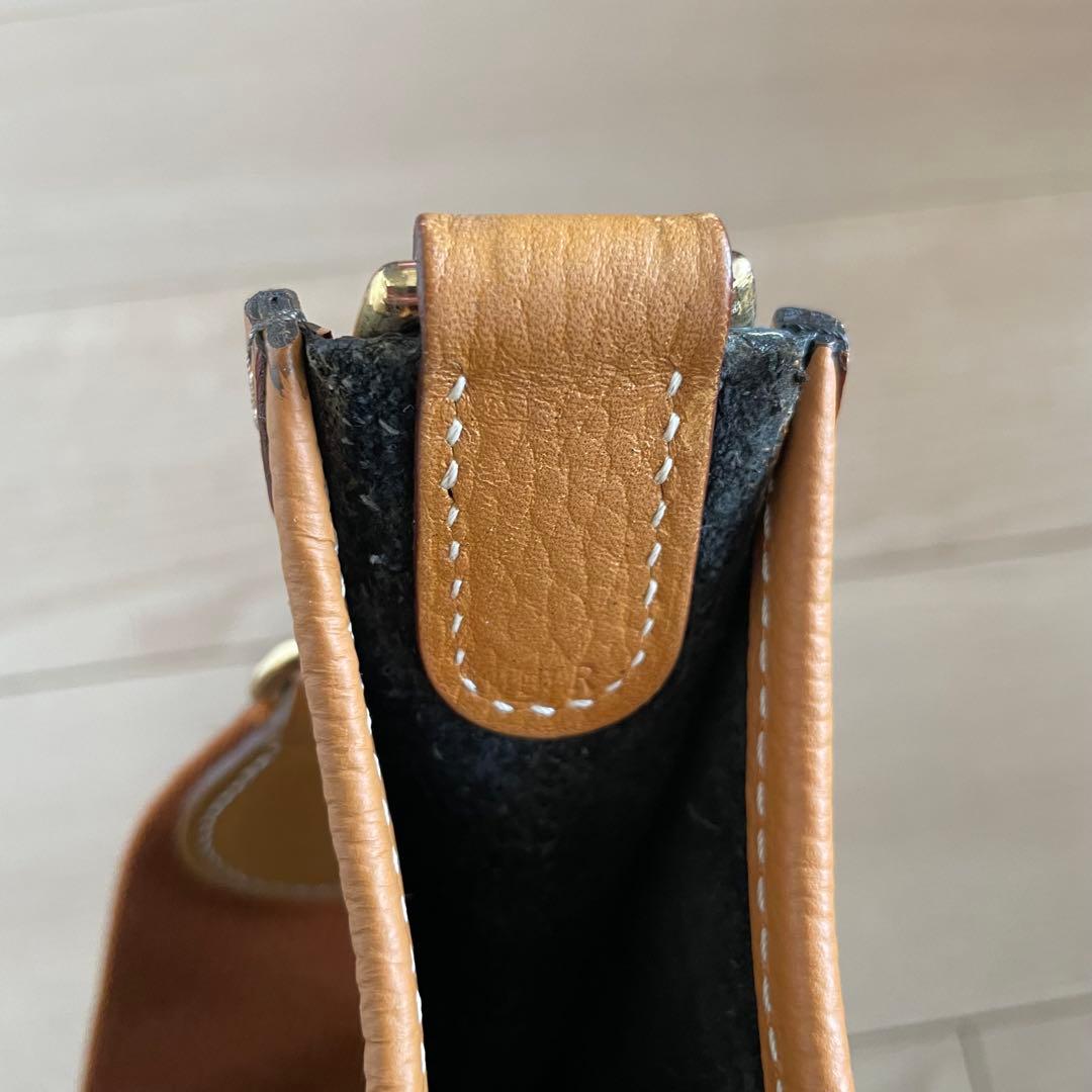 エルメス エヴリンGM 刻印あり 黒×ナチュラル バイカラー ゴールド金具