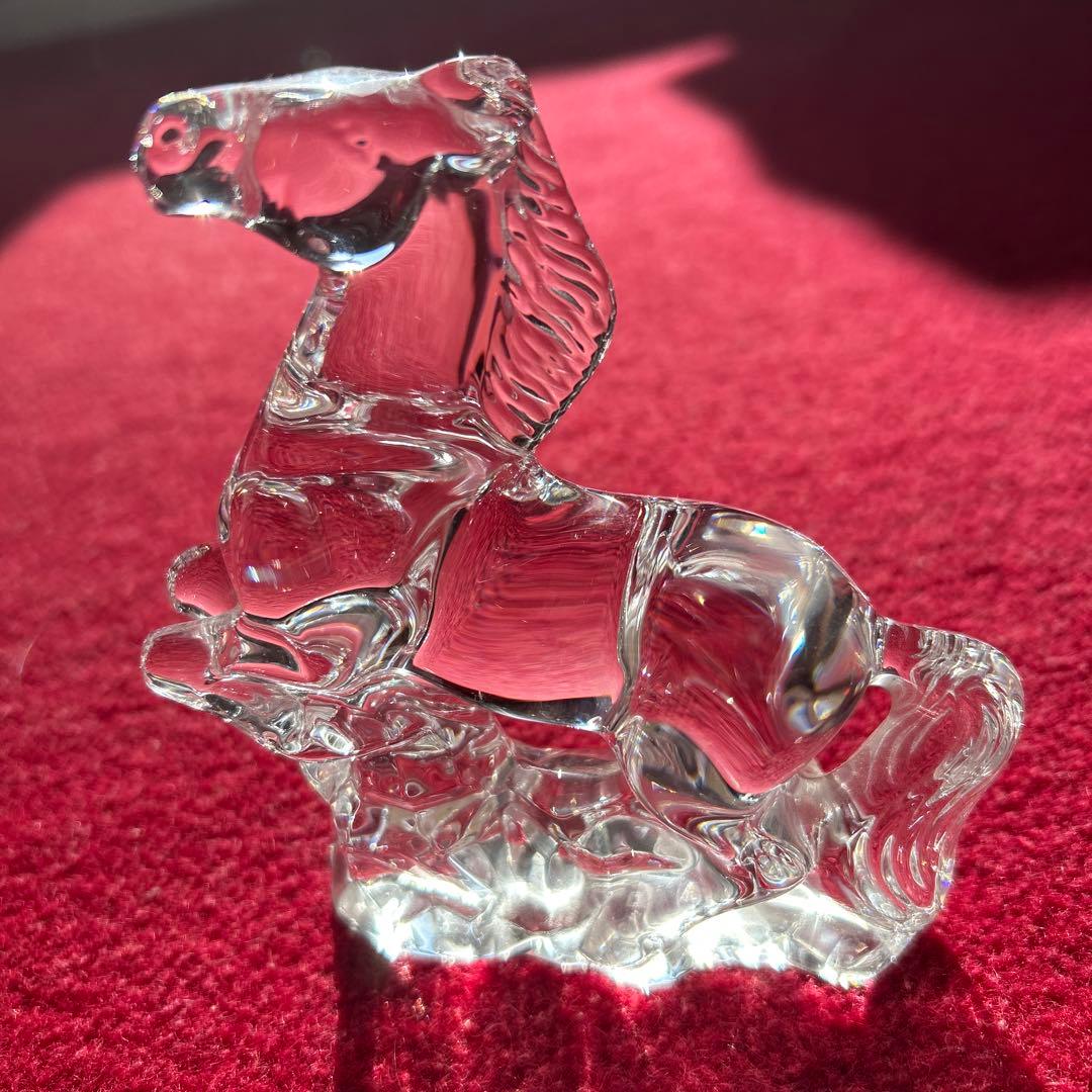 バカラ　馬　ガラス　干支