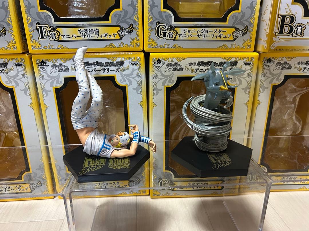 ジョジョの奇妙な冒険　一番くじ　アニバーサリーズ　フィギュア　フルコンプ　全種