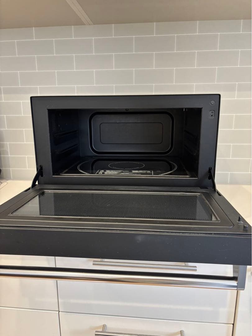 ジャンク品　BALMUDA オーブンレンジ ブラック