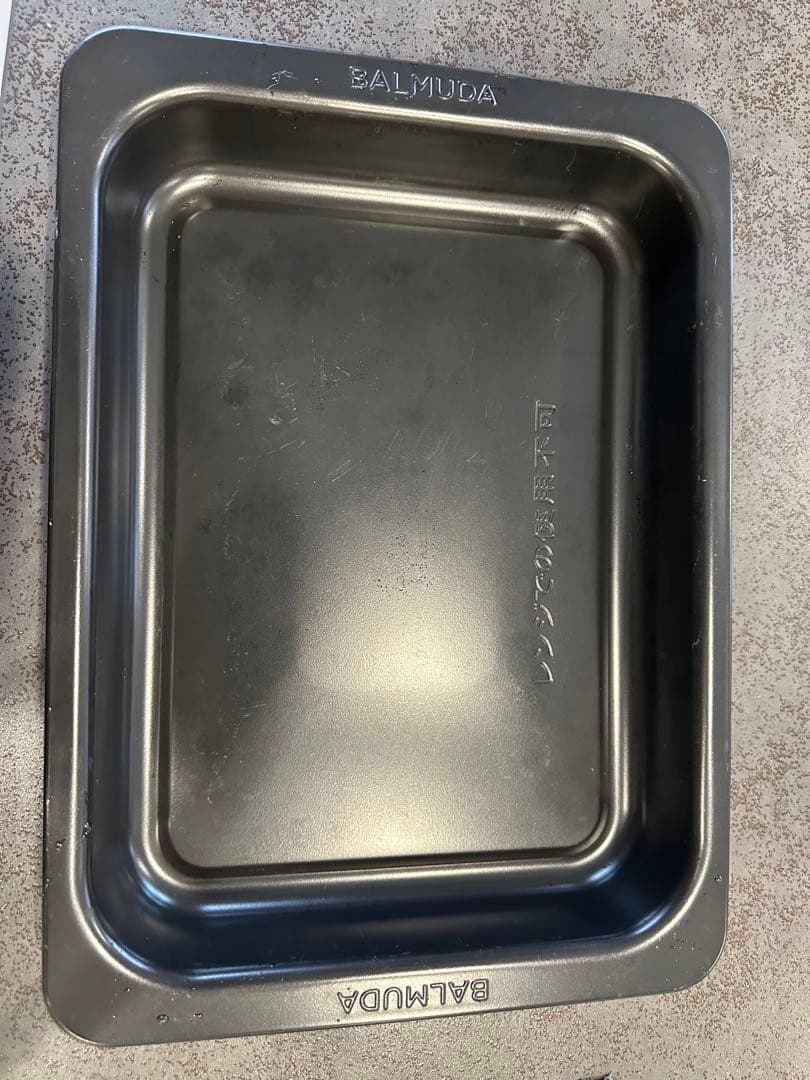 ジャンク品　BALMUDA オーブンレンジ ブラック