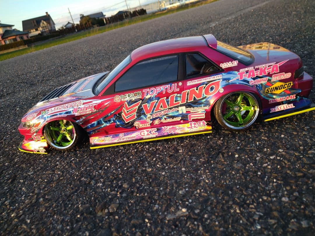 アディクション　S13シルビア　2024　中村直樹選手仕様　ラジコンボディ