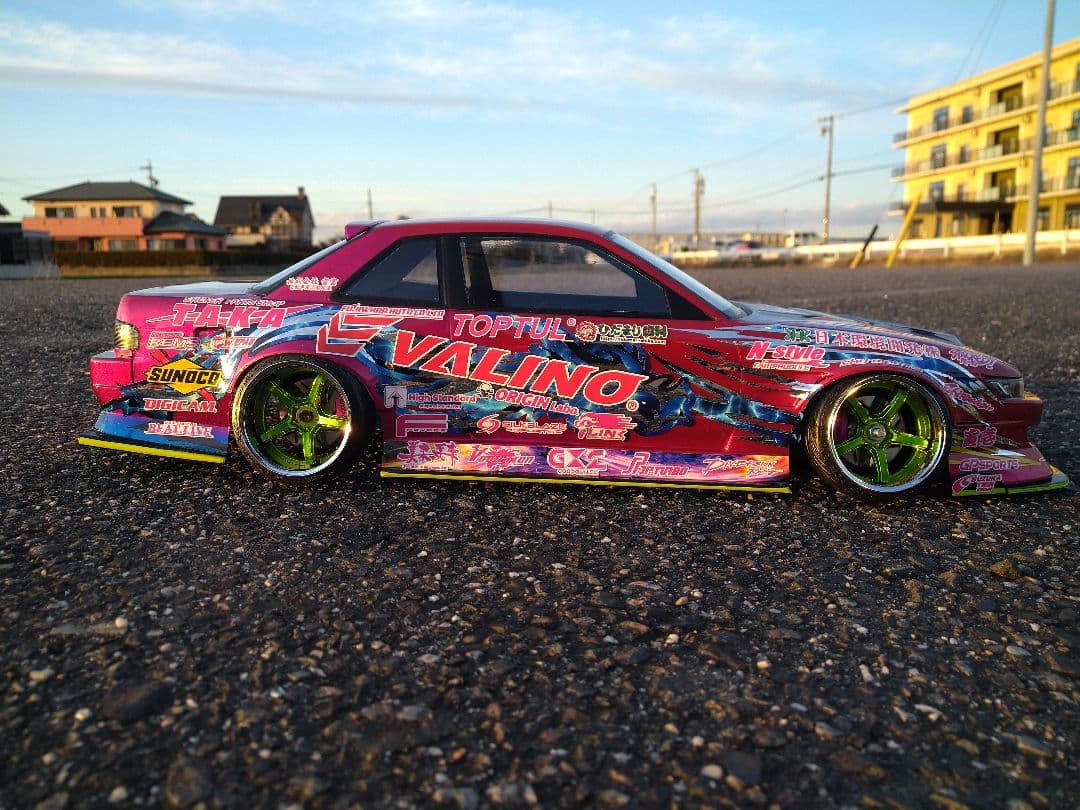 アディクション　S13シルビア　2024　中村直樹選手仕様　ラジコンボディ