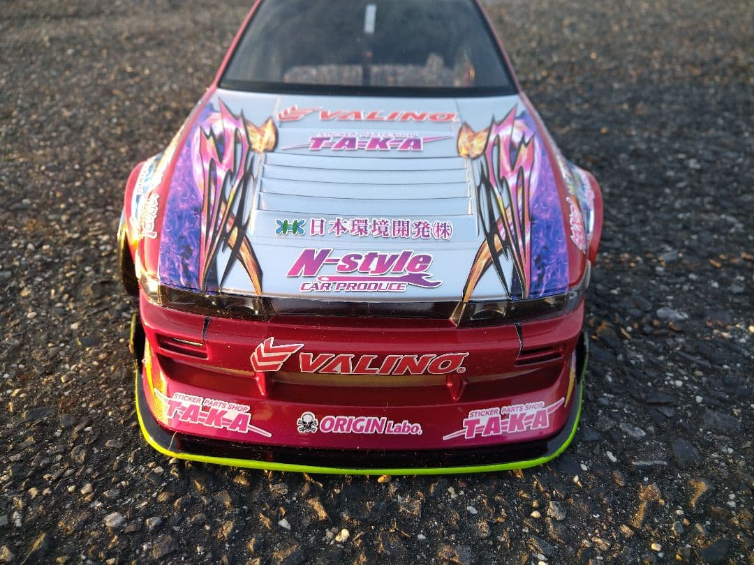 アディクション　S13シルビア　2024　中村直樹選手仕様　ラジコンボディ