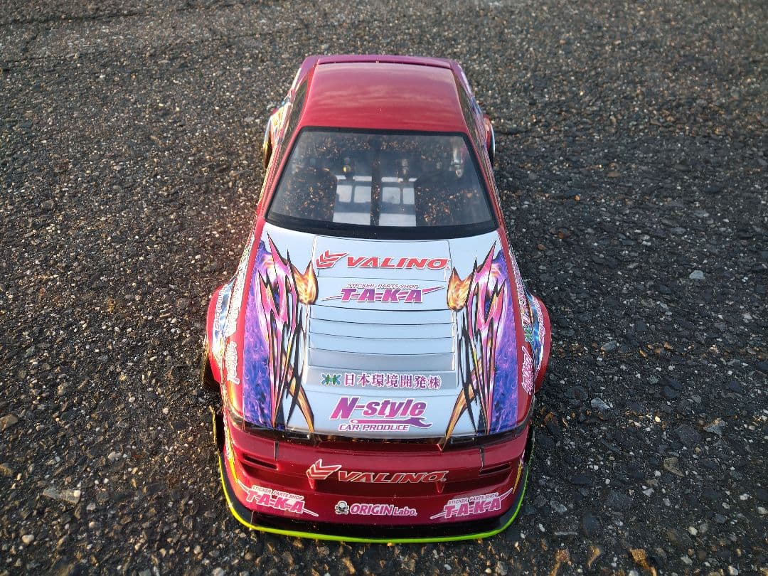 アディクション　S13シルビア　2024　中村直樹選手仕様　ラジコンボディ