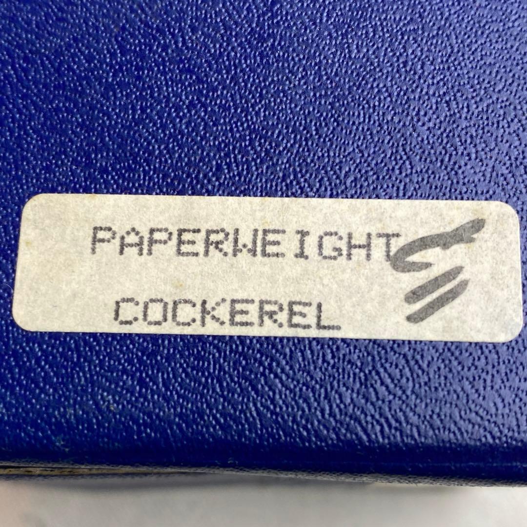 ロイヤルクラウンダービー　ペーパーウエイト　ニワトリ