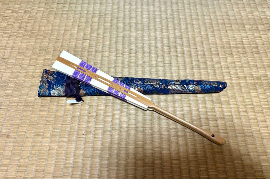 ◆観世流お稽古用扇子+扇子袋セットで◆