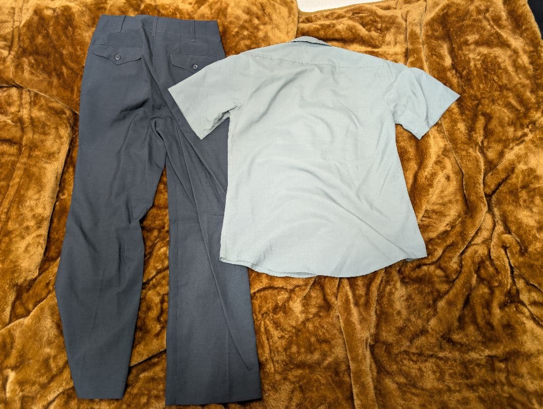 (実物)台湾陸軍官品常装夏服上下セット(中華民国 軍常服 軍便服)