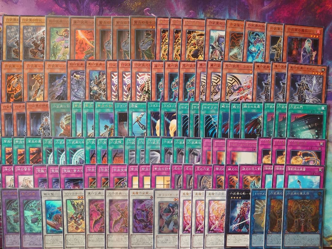 六武衆　デッキ　パーツ　セット　EX15枚　荒行　エニシ　シエン　キザン等