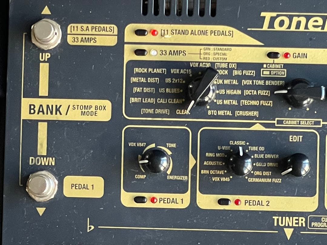 VOX ToneLabEX ケース付真空管マルチ