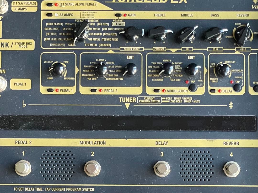 VOX ToneLabEX ケース付真空管マルチ