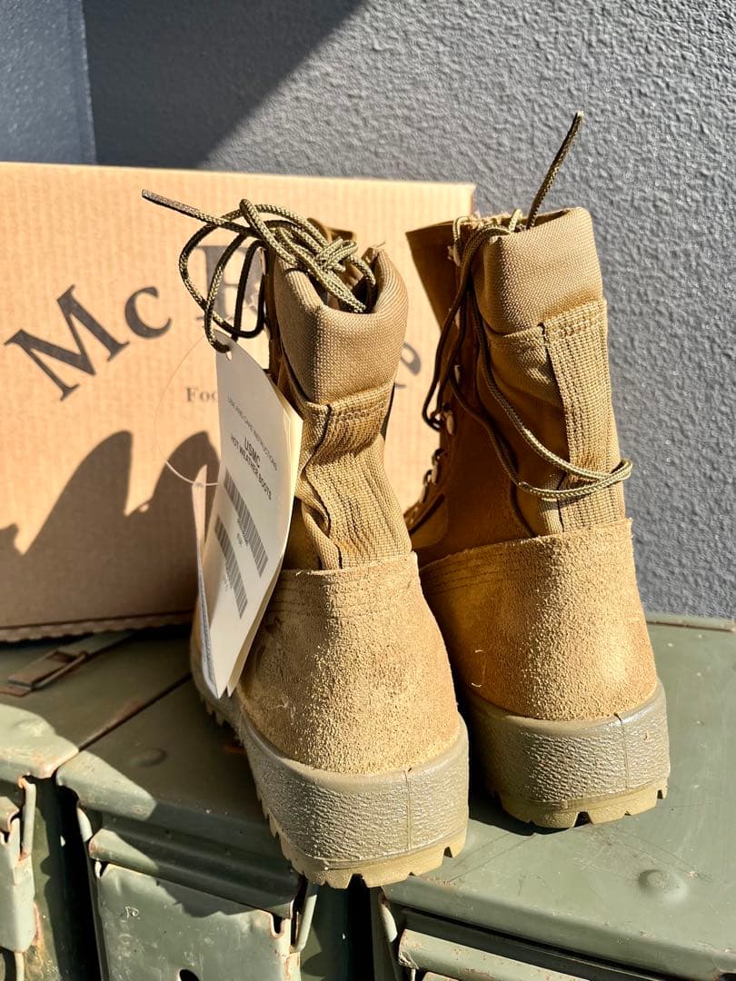 米軍放出未使用品McRae USMCコンバットブーツ 6.5R(24.5)