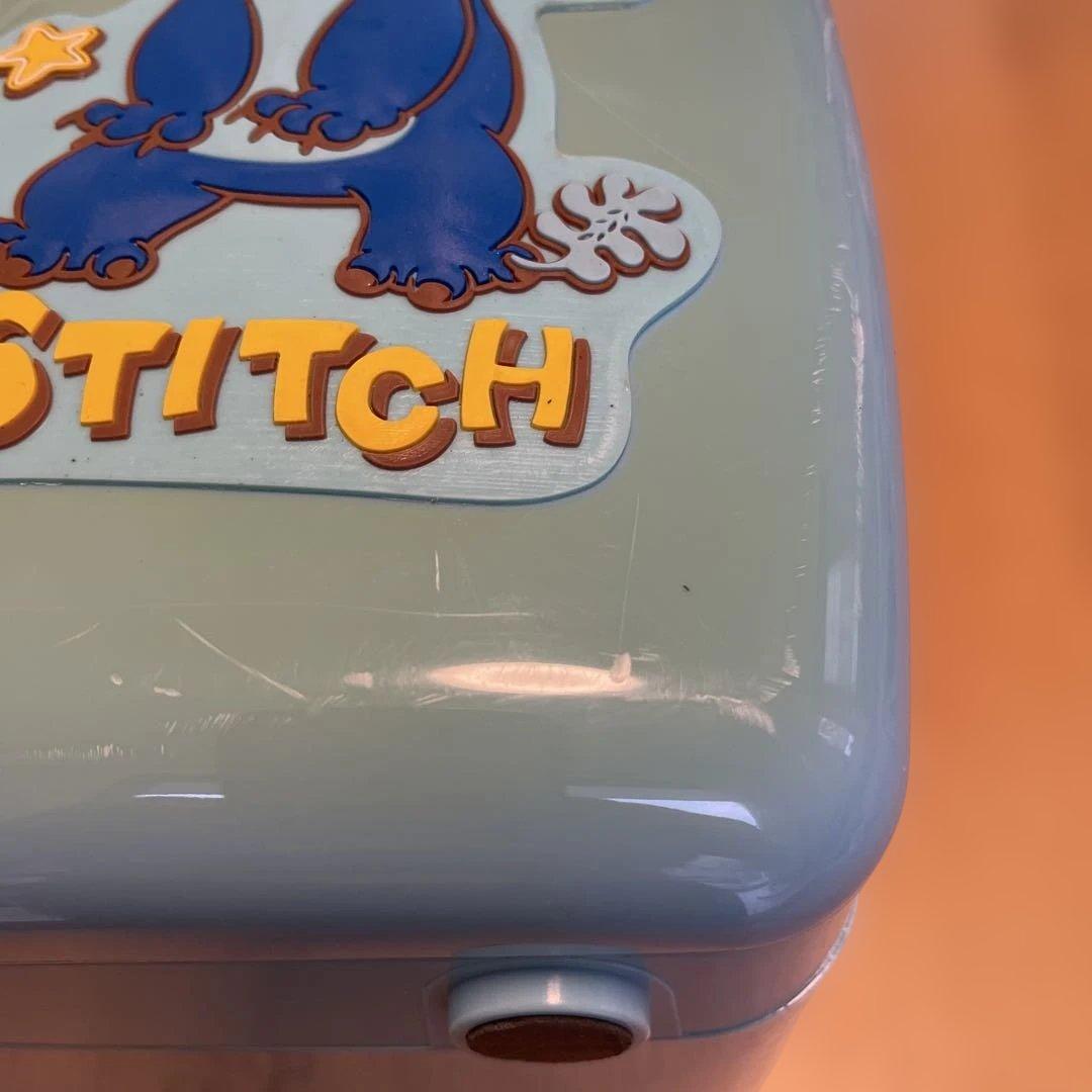 ヴィンテージ♡スティッチ！ポータブル冷蔵庫　クーラーボックス☆