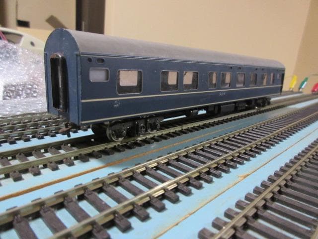 国鉄 20系特急形客車 中間車 4両セット HOゲージ (金属製・カツミ製）