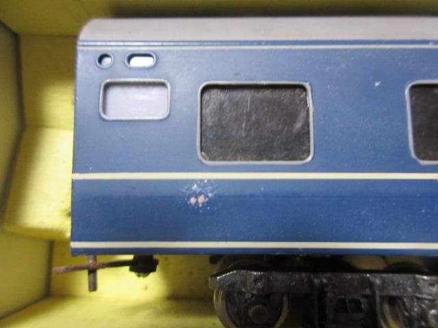 国鉄 20系特急形客車 中間車 4両セット HOゲージ (金属製・カツミ製）