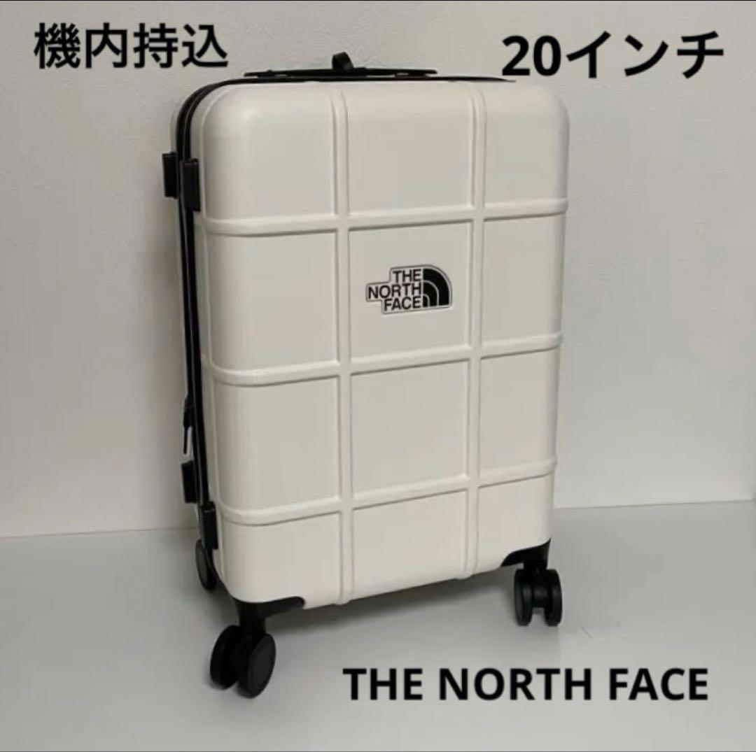 ノースフェイス スーツケース 20インチ キャリーバック ホワイト