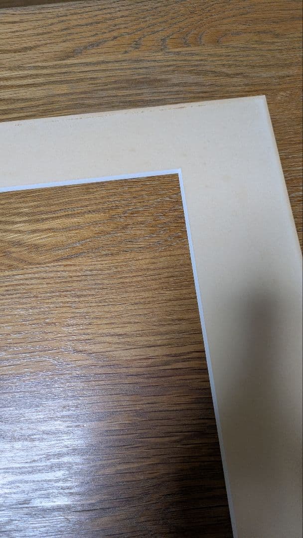 新道繁 リトグラフ 松 ガラス入り 額つき 【自宅保管品】