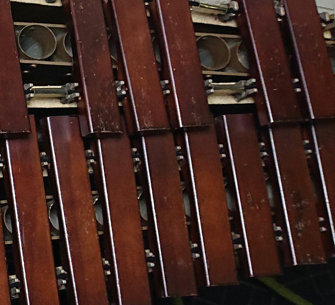 マリンバ,4オクターブ,49鍵盤,キャスター付きスタンド