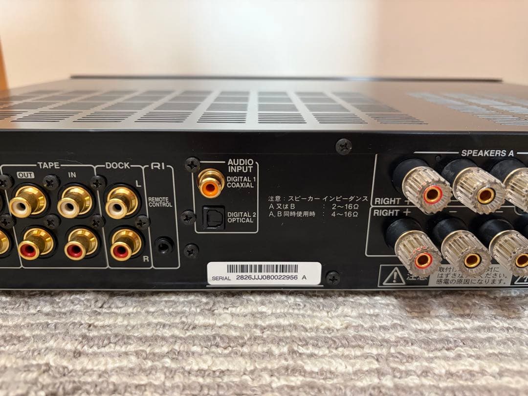 ONKYO インテグレーテッドアンプ A-5VL(B) 直販限定モデル