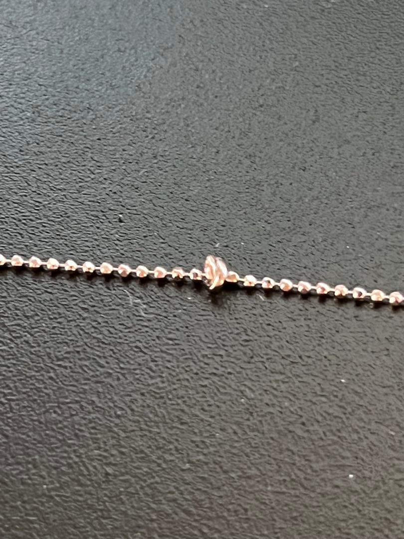 4℃ ヨンドシー　k18wg アンクレット