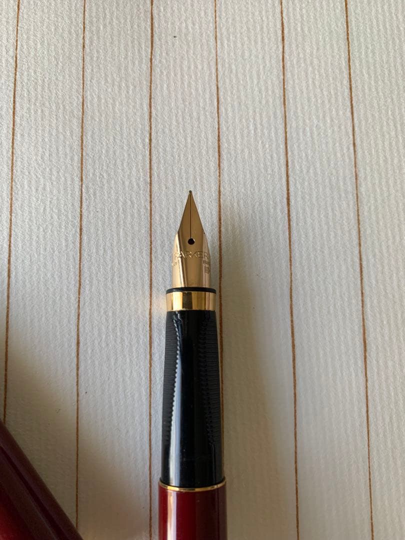 PARKER 75 バーガンディ 14Kペン先万年筆