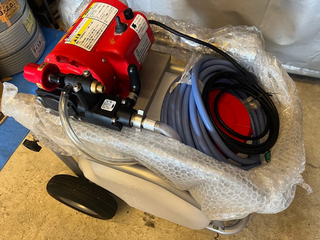 丸山製作所 タンクキャリー動噴 GS35MT-20 薬剤散布やエアコン洗浄など