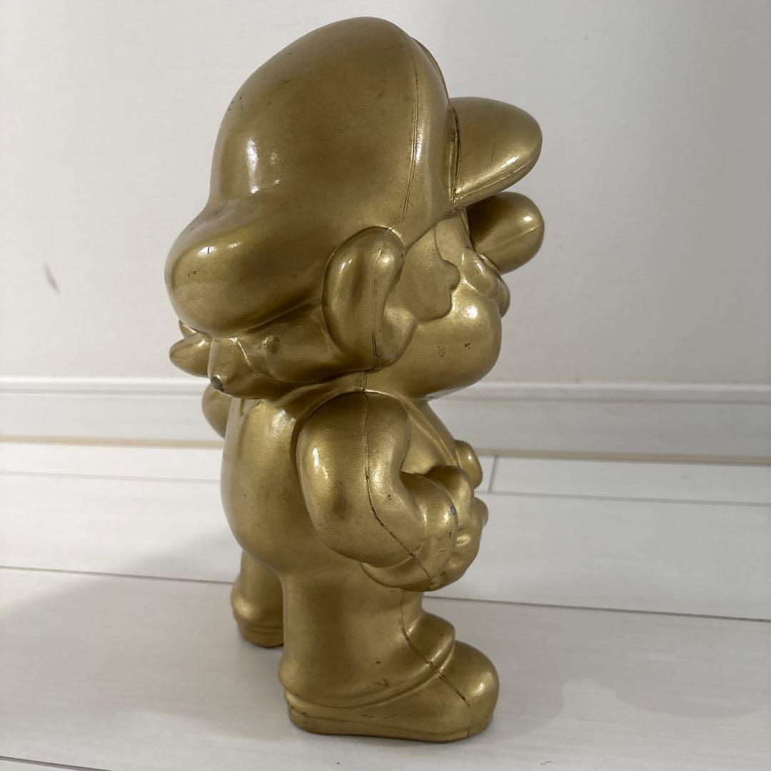 【非売品】任天堂 店頭ディスプレイ 金のマリオ像 ゴールドスーパーマリオ レア
