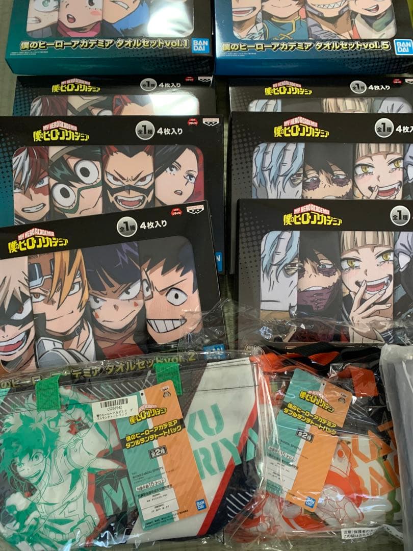 僕のヒーローアカデミア ヒロアカ タオル 時計 バッグ プライズ まとめ売り