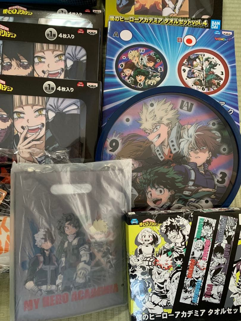 僕のヒーローアカデミア ヒロアカ タオル 時計 バッグ プライズ まとめ売り