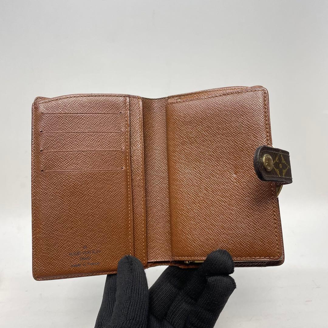 2845 ルイヴィトン モノグラム 二つ折り財布 ヴィエノワ がまくち