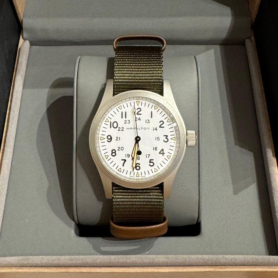 ジャックロード購入 ハミルトン カーキフィールド 38mm手巻き H694390