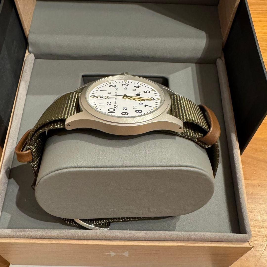 ジャックロード購入 ハミルトン カーキフィールド 38mm手巻き H694390