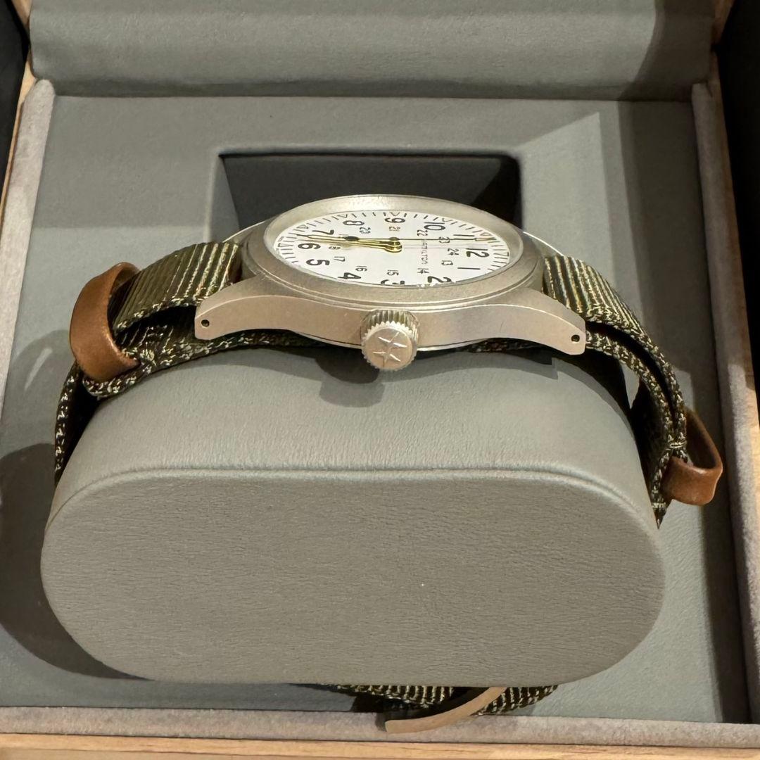 ジャックロード購入 ハミルトン カーキフィールド 38mm手巻き H694390