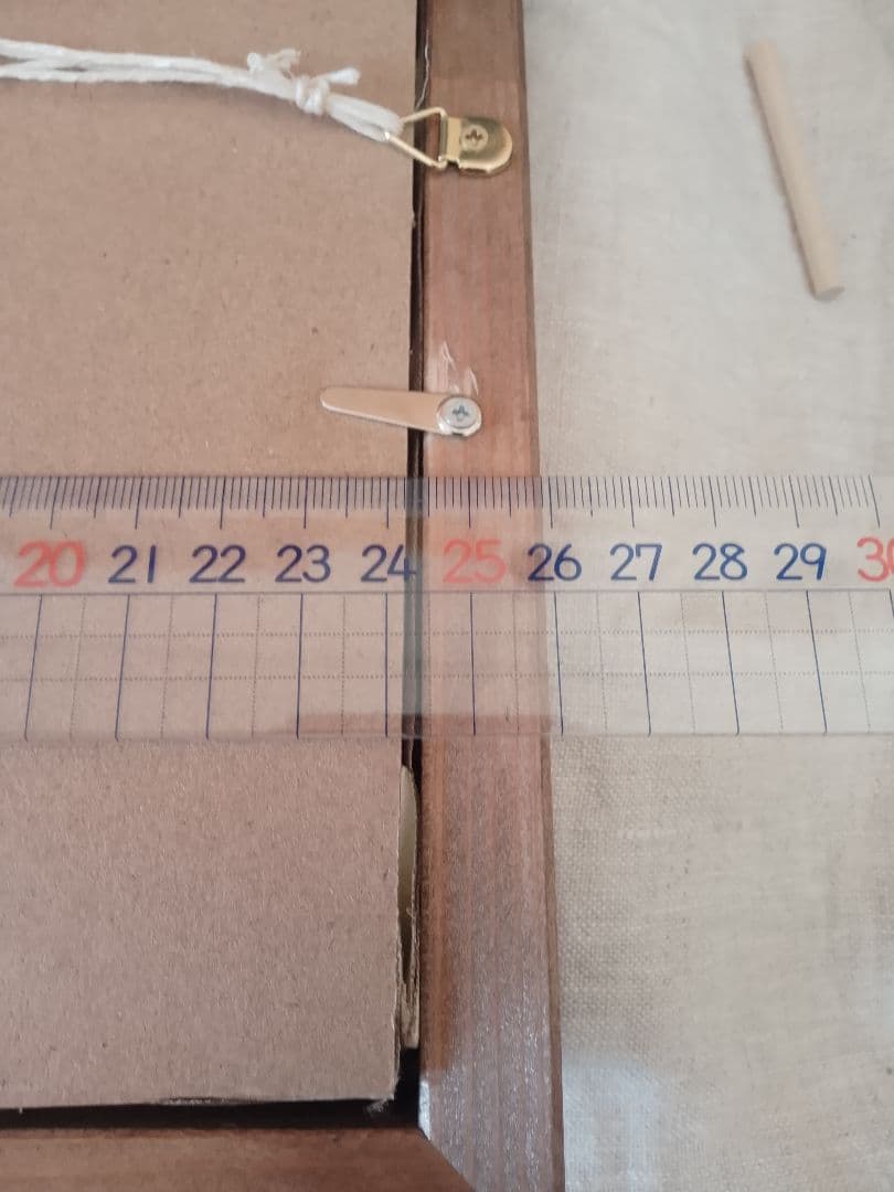 茶碗。油彩画。 白い陶器の絵。26x19