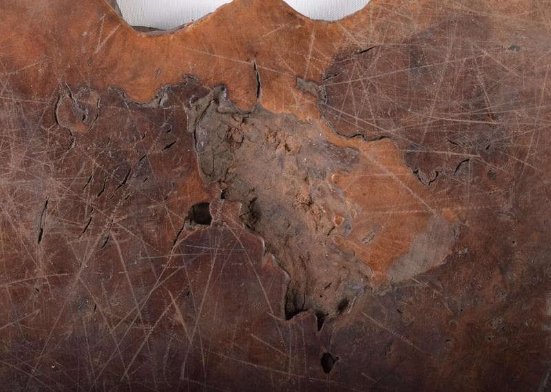 中国　唐木瘤木　敷板　飾台　煎茶台　V　3942