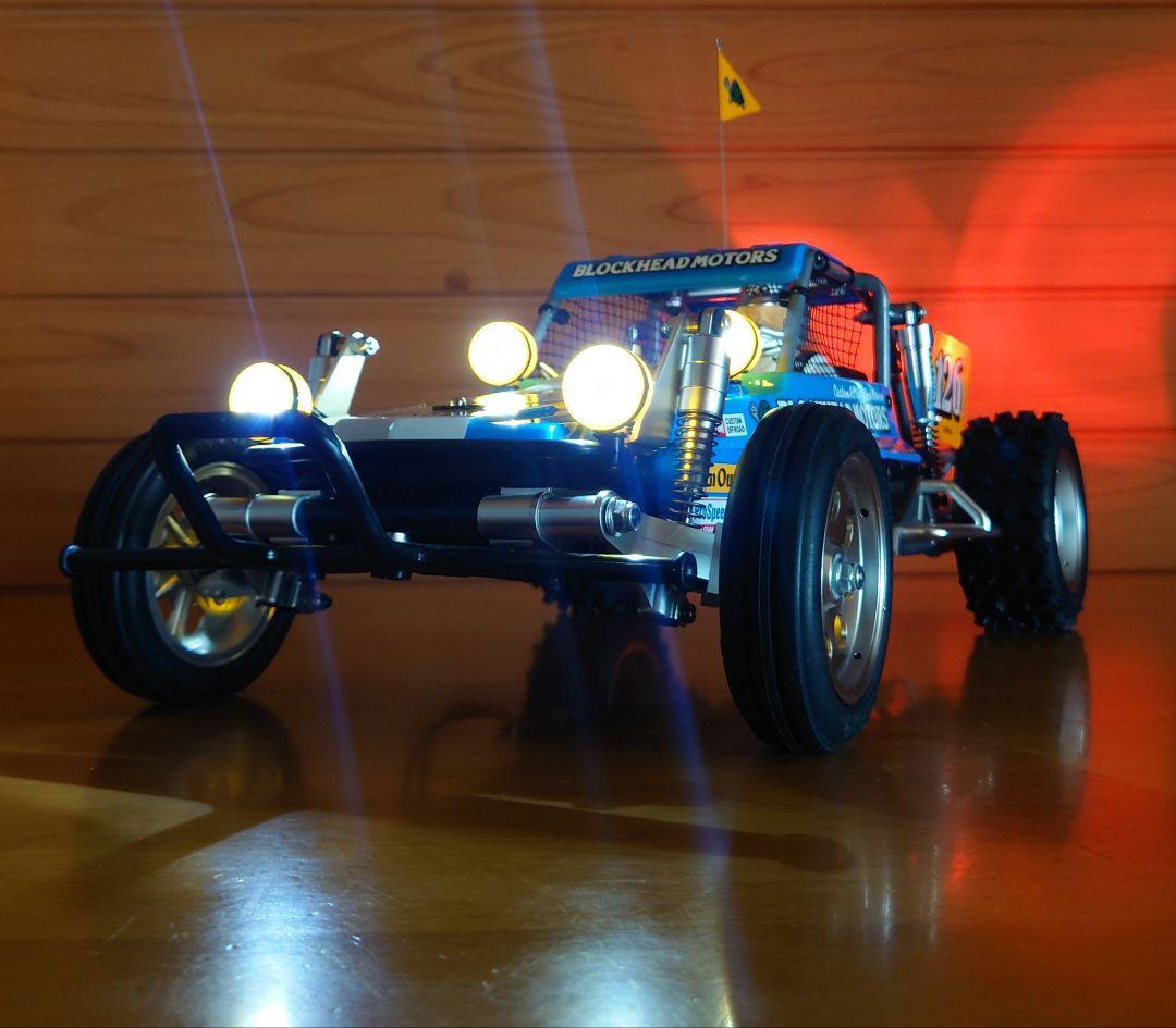 XBワイルドワンオフローダーBLOCKHEADMTORS＆LEDライト組付済新品