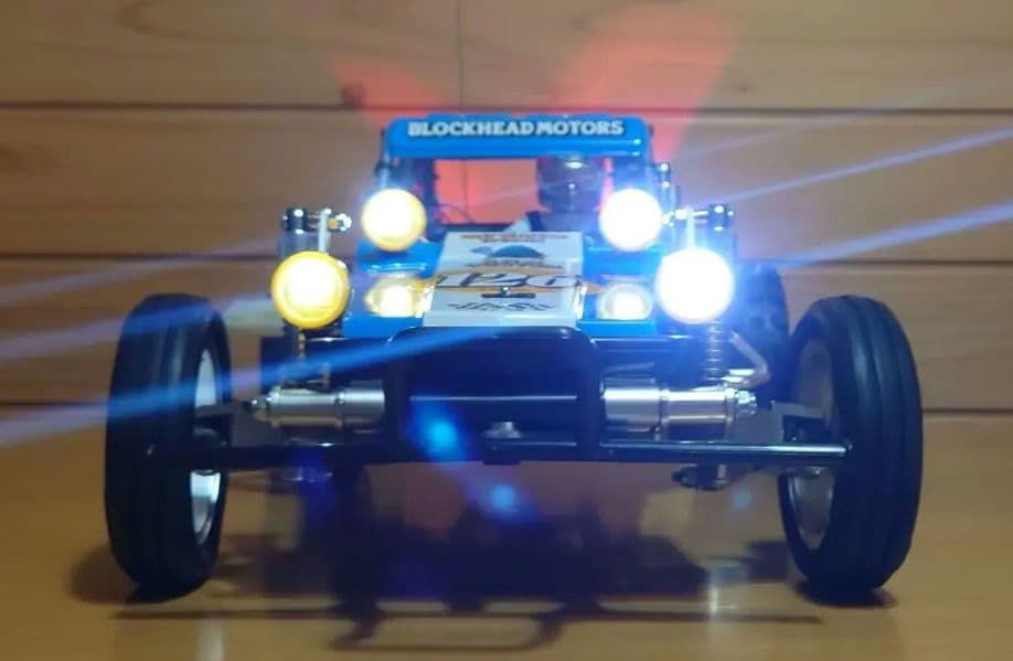 XBワイルドワンオフローダーBLOCKHEADMTORS＆LEDライト組付済新品