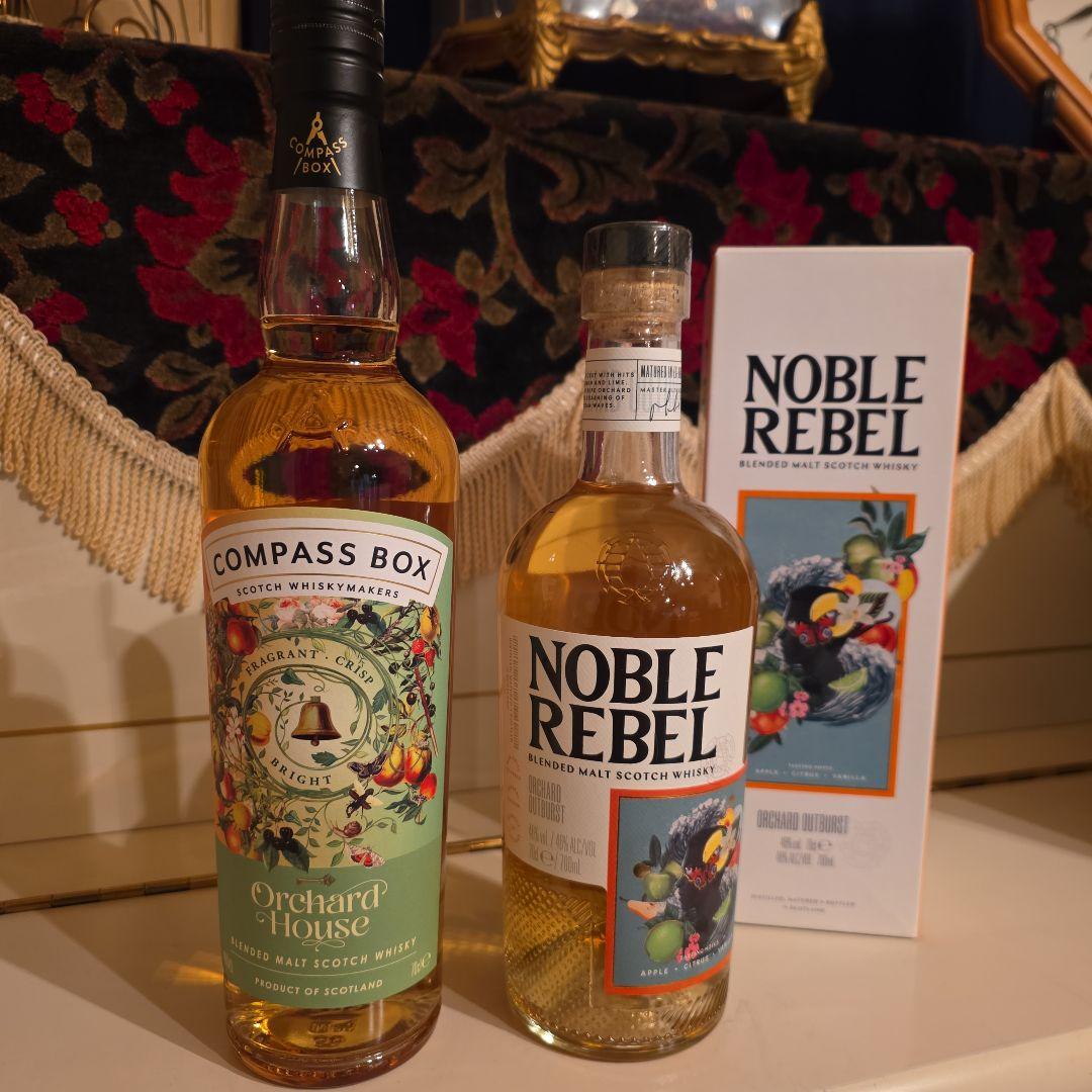 [人気商品 品薄状態]Compass Boxオ－チャード&Noble Rebel