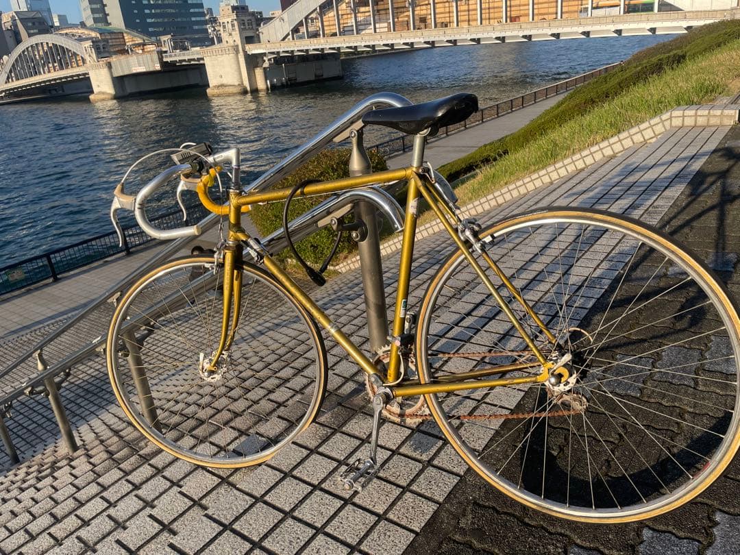 ビンテージバイク　リストア自転車　ロードバイク