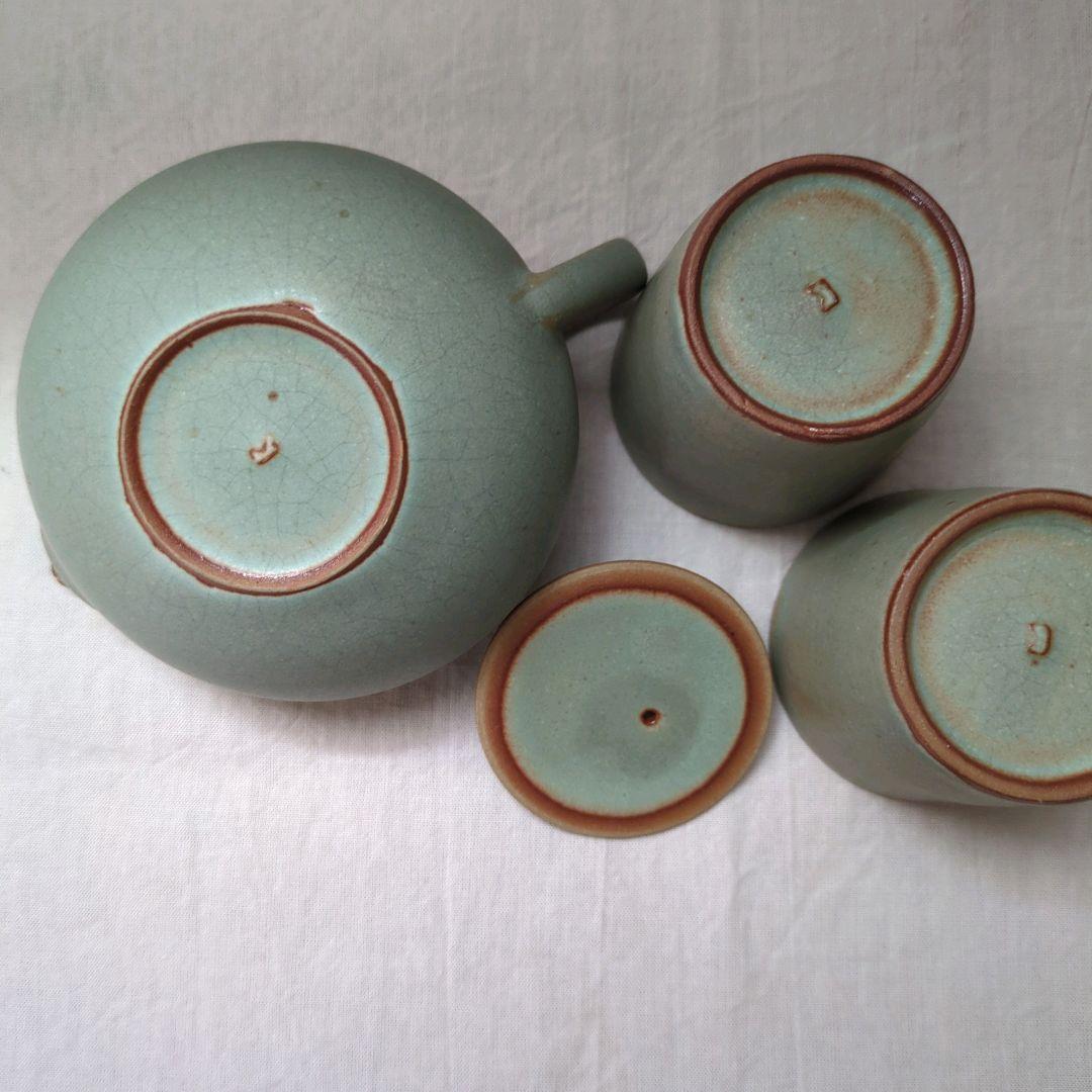 鯨井円美　急須　湯呑み