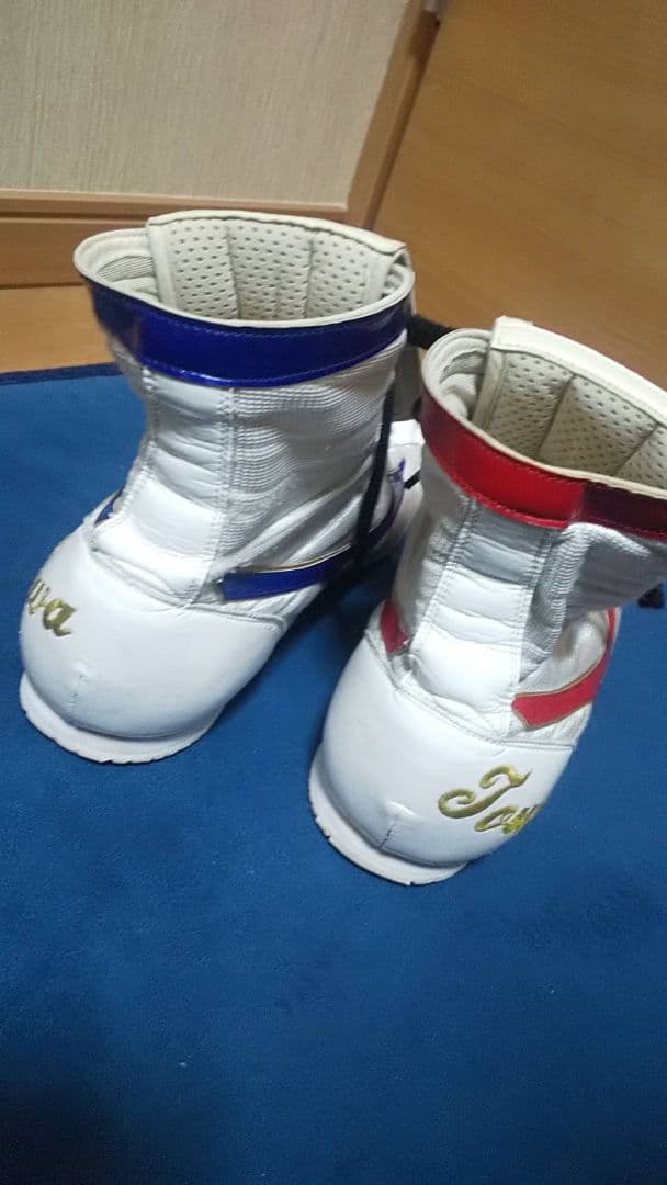 Mizuno ボクシングシューズ ホワイト/レッド/ブルー