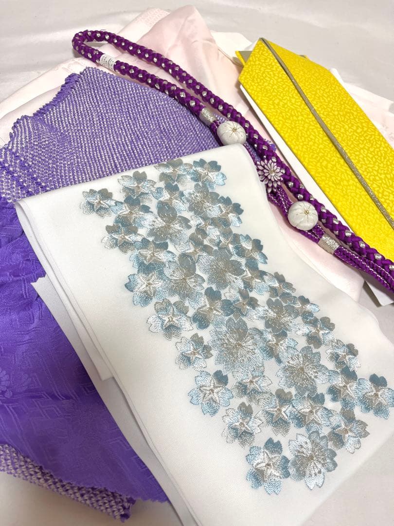 【美おり】振袖 正絹 振袖フルセット 7点セット 成人式 エレガント 水色