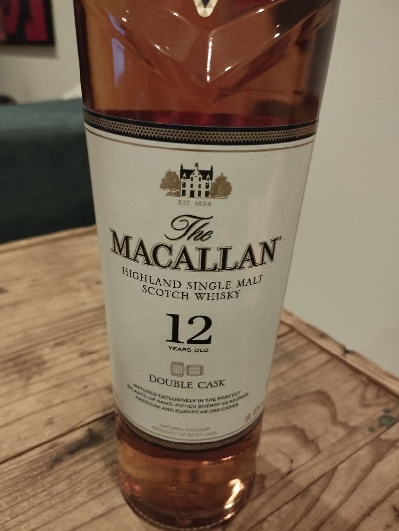 The Macallan 12年 ダブルカスク スコッチウイスキー 箱無し