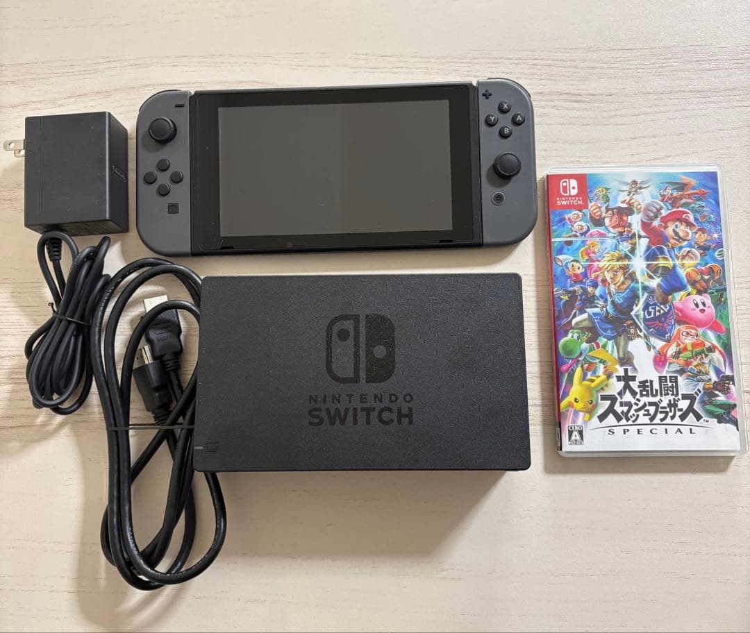 Nintendo Switch 本体 + スマブラカセット